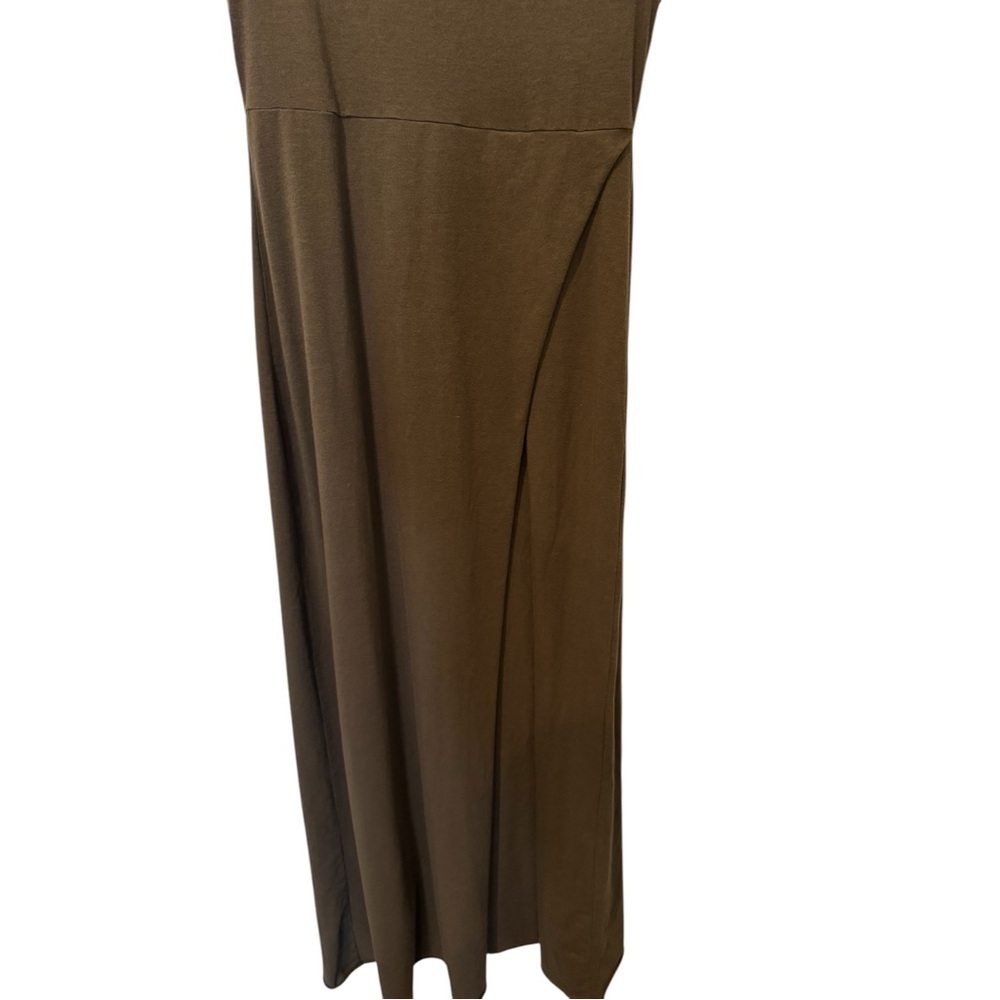 FP Beach olive green maxi dress size medium - Picture 3 of 4